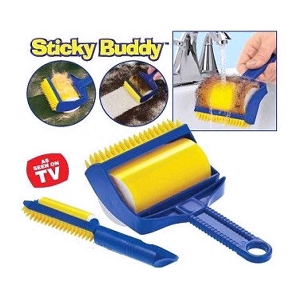 1+1 GRATIS Sticky Buddy -Nu-ti mai bate capul cu curatenia,aspiratorul si matura