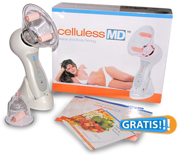 Aparat masaj anticelulitic Celluless MD - Bucura-te de o piele fina!