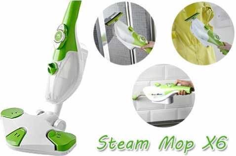 Revolutionarul Steam Master X6 - Mop cu aburi de ultima generatie !