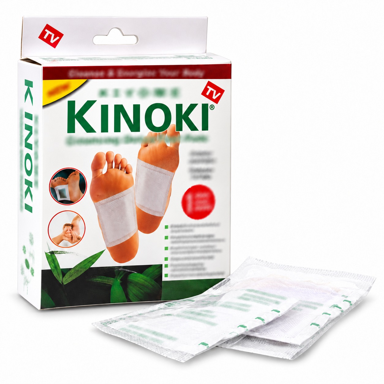 Plasturi pentru îngrijirea tălpilor Kinoki